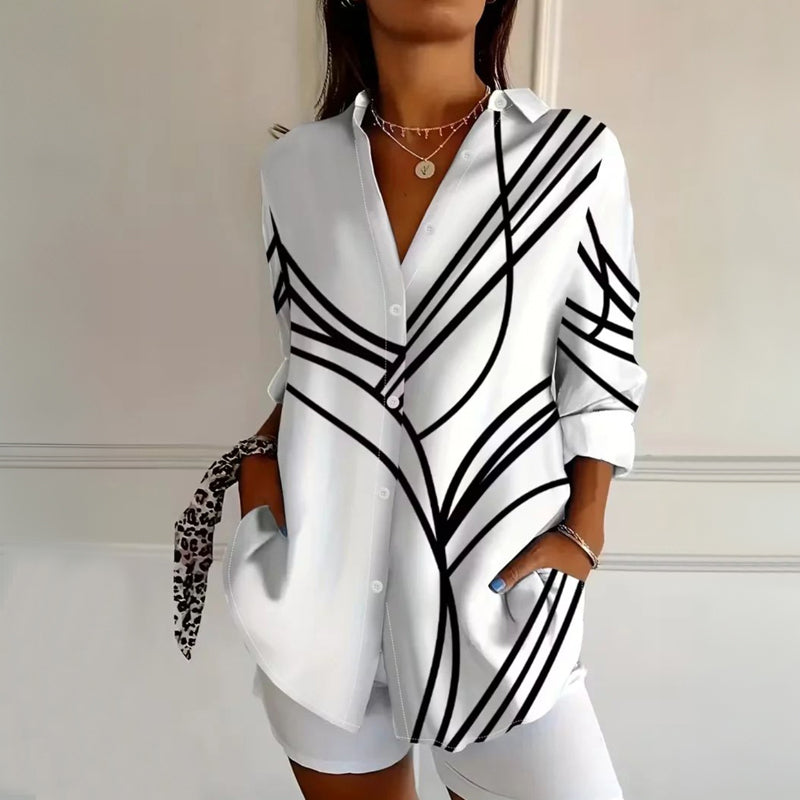 Perici  |  Vintage Avslappnad Blus