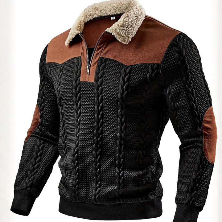 ZipStickad Herrtröja