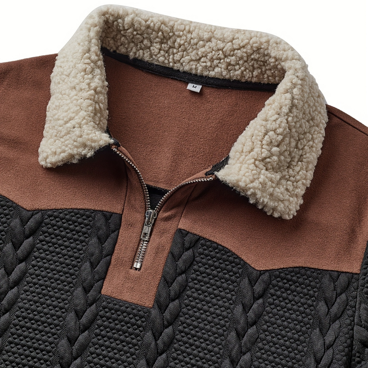 ZipStickad Herrtröja