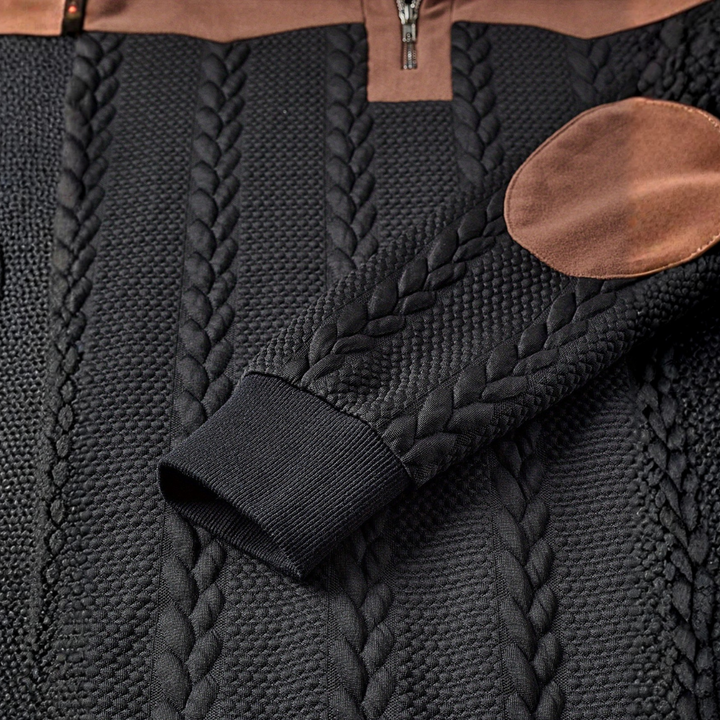 ZipStickad Herrtröja