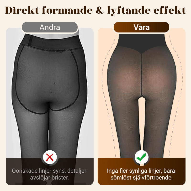 🔈🔈50 % rabatt⏰Termiska formande tights för kvinnor med kompressionsmidjeband💕