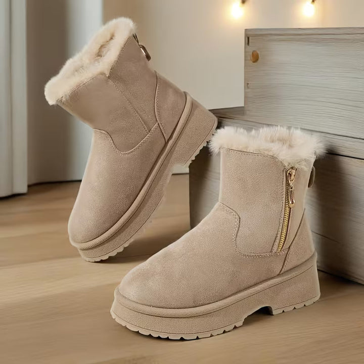 Cassie™ - Pälsiga Vinterstövlar
