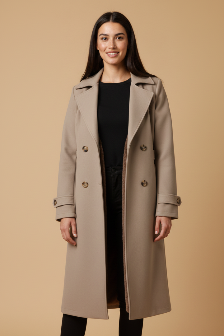 Perici - Ull Trenchcoat