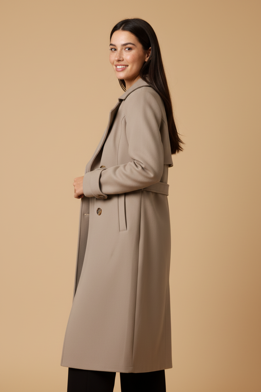 Perici - Ull Trenchcoat