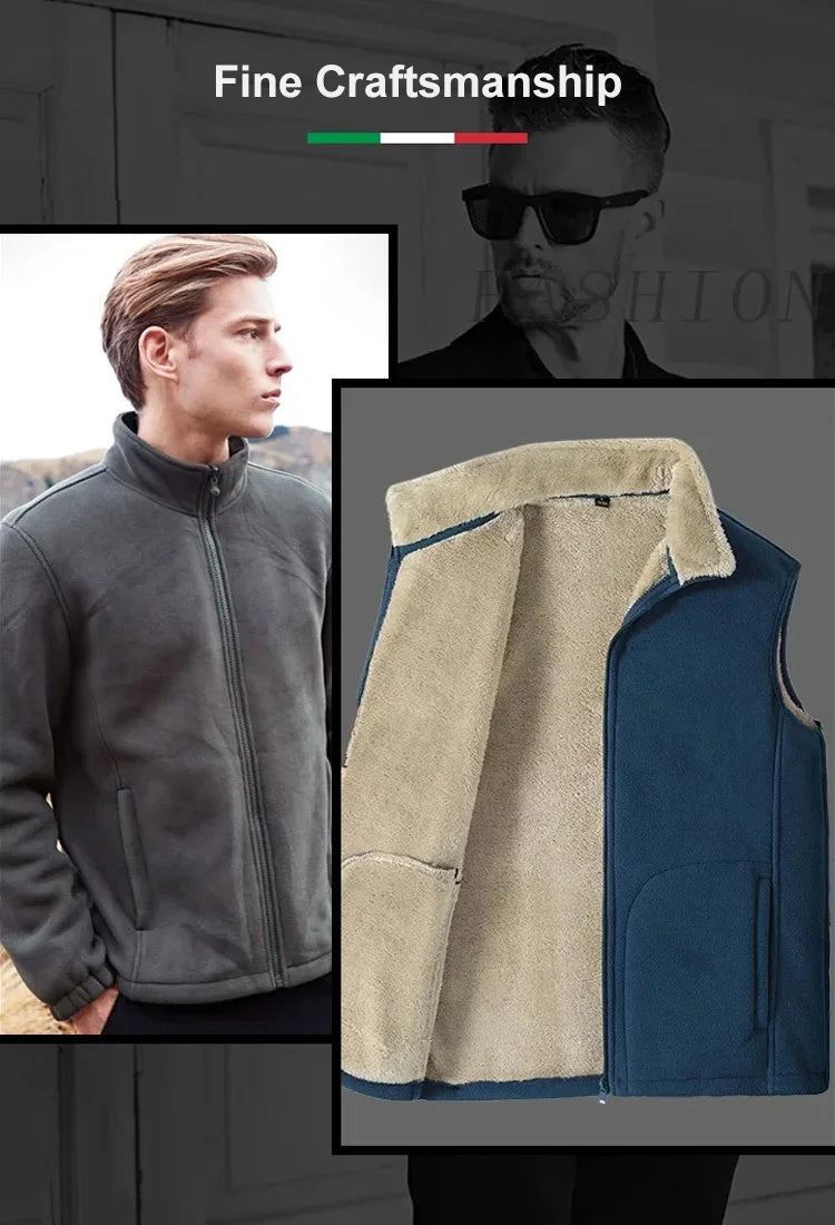 🍂Höstspecialer🍂Väst i lammull för herr