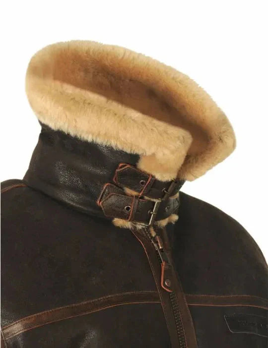 FÅRSKINN BOMBERJACKA